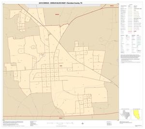 2010 Census County Block Map: Cherokee County, Inset G01