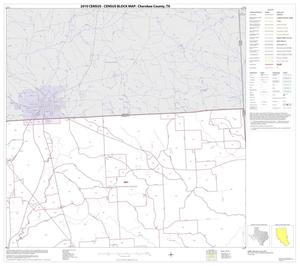 2010 Census County Block Map: Cherokee County, Block 3