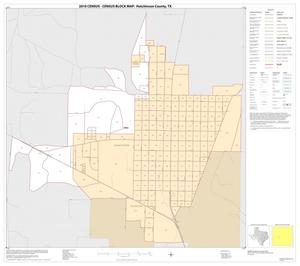2010 Census County Block Map: Hutchinson County, Inset A01