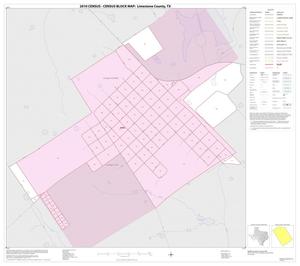 2010 Census County Block Map: Limestone County, Inset A01