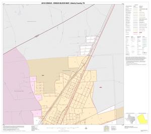 2010 Census County Block Map: Liberty County, Inset A01