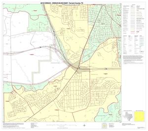 2010 Census County Block Map: Tarrant County, Block 42
