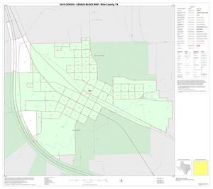 2010 Census County Block Map: Wise County, Inset A01