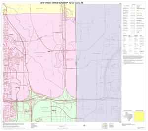 2010 Census County Block Map: Tarrant County, Block 24