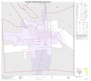 2010 Census County Block Map: Jasper County, Inset B01