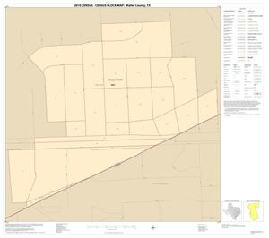 2010 Census County Block Map: Waller County, Inset E01