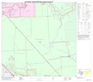 2010 Census County Block Map: Galveston County, Block 25