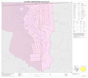 2010 Census County Block Map: Hardin County, Inset A01