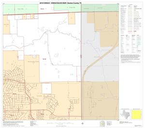 2010 Census County Block Map: Denton County, Block 50