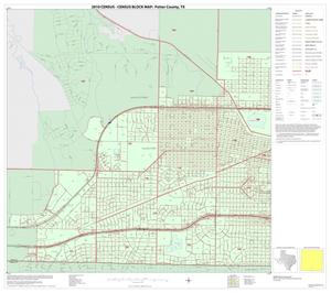 2010 Census County Block Map: Potter County, Inset A02
