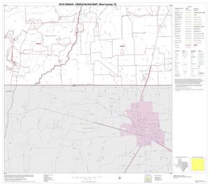 2010 Census County Block Map: Wise County, Block 21