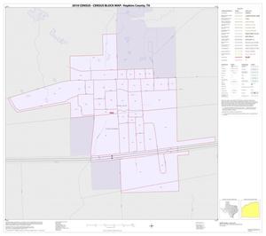 2010 Census County Block Map: Hopkins County, Inset A01