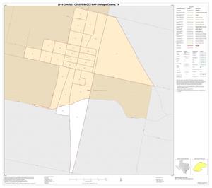 Primary view of object titled '2010 Census County Block Map: Refugio County, Inset A01'.