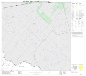 Primary view of object titled '2010 Census County Block Map: Colorado County, Block 12'.