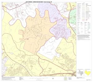 2010 Census County Block Map: Travis County, Block 33