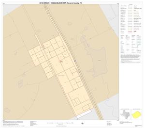 2010 Census County Block Map: Navarro County, Inset A01