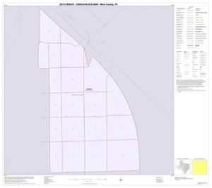 Primary view of object titled '2010 Census County Block Map: Wise County, Inset G01'.
