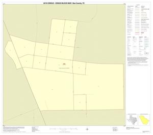 2010 Census County Block Map: Bee County, Inset B01