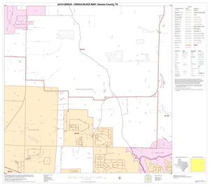 2010 Census County Block Map: Denton County, Block 38