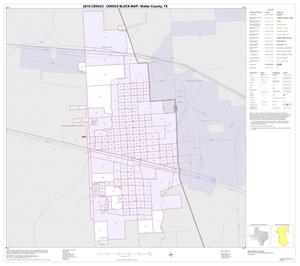 2010 Census County Block Map: Waller County, Inset B01