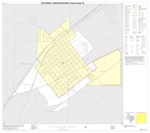 2010 Census County Block Map: Parmer County, Inset B01
