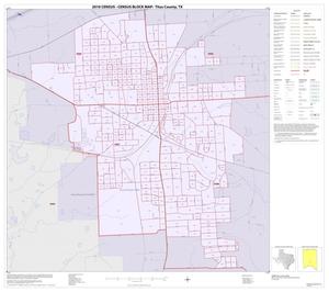 2010 Census County Block Map: Titus County, Inset D01