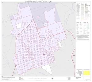 2010 Census County Block Map: Zavala County, Inset C01