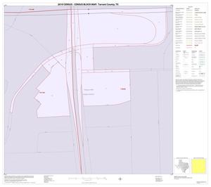 2010 Census County Block Map: Tarrant County, Inset N01
