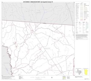 Primary view of object titled '2010 Census County Block Map: San Augustine County, Block 2'.