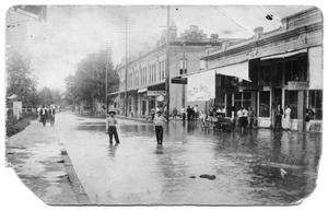 [Photograph of Flooded street]