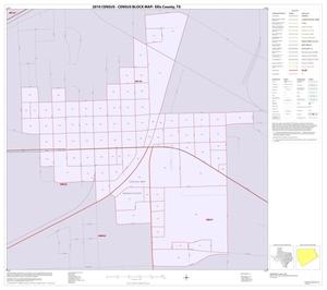 2010 Census County Block Map: Ellis County, Inset F01