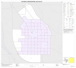 2010 Census County Block Map: Gray County, Inset B01