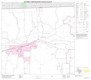 Primary view of object titled '2010 Census County Block Map: Henderson County, Block 8'.