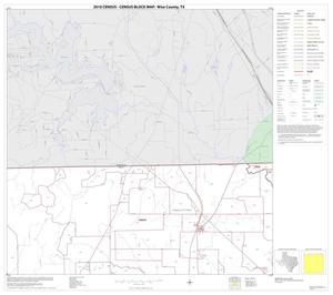 Primary view of object titled '2010 Census County Block Map: Wise County, Block 2'.