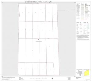 2010 Census County Block Map: Fannin County, Inset A01