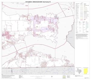 Primary view of object titled '2010 Census County Block Map: Hunt County, Block 23'.