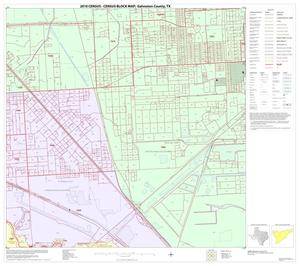 2010 Census County Block Map: Galveston County, Block 34