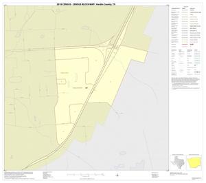 2010 Census County Block Map: Hardin County, Inset D01