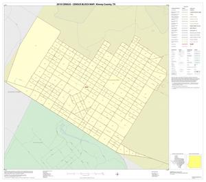 2010 Census County Block Map: Kinney County, Inset B01