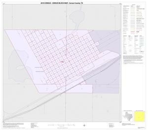 2010 Census County Block Map: Carson County, Inset C01