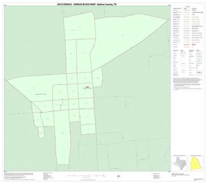2010 Census County Block Map: Sabine County, Inset D01