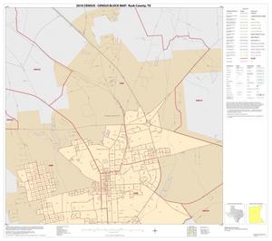 2010 Census County Block Map: Rusk County, Inset F01