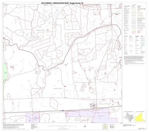 Primary view of object titled '2010 Census County Block Map: Gregg County, Block 12'.