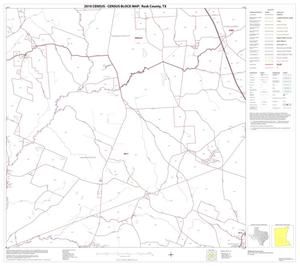 2010 Census County Block Map: Rusk County, Block 13