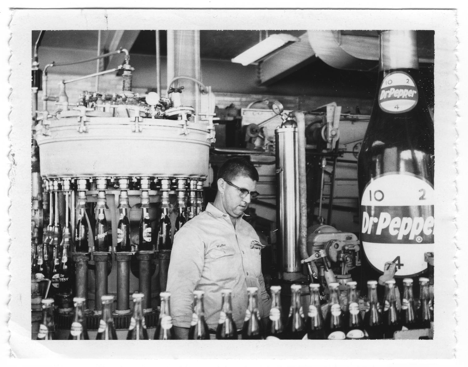 Man at the Dr. Pepper Factory] - The Portal to Texas History