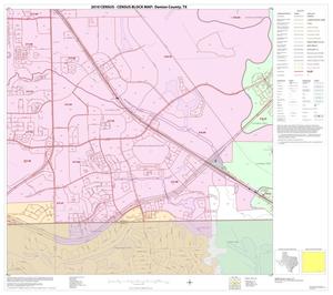 2010 Census County Block Map: Denton County, Block 88