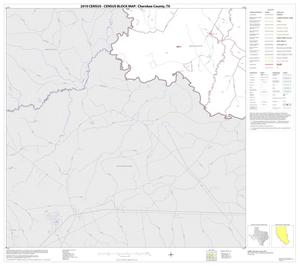 2010 Census County Block Map: Cherokee County, Block 20