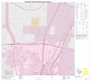 2010 Census County Block Map: Grayson County, Inset J01