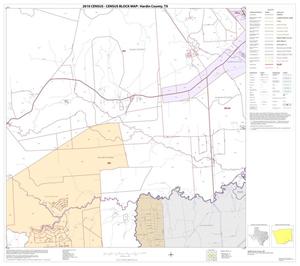 2010 Census County Block Map: Hardin County, Block 19