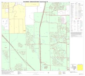 2010 Census County Block Map: Tarrant County, Block 12